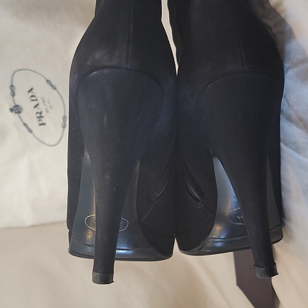 Prada Suede Boots - Picture 5 of 8